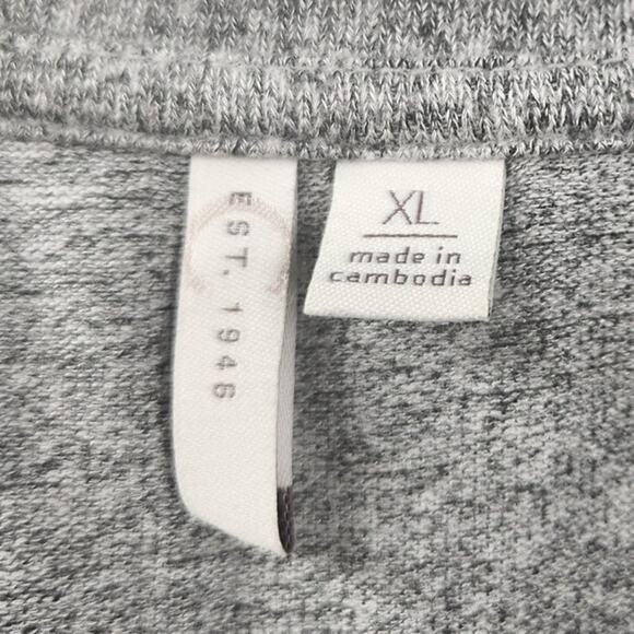 C Est 1946 Gray Tie Hem Sweater Womens Size Extra Large XL - Picture 3 of 4